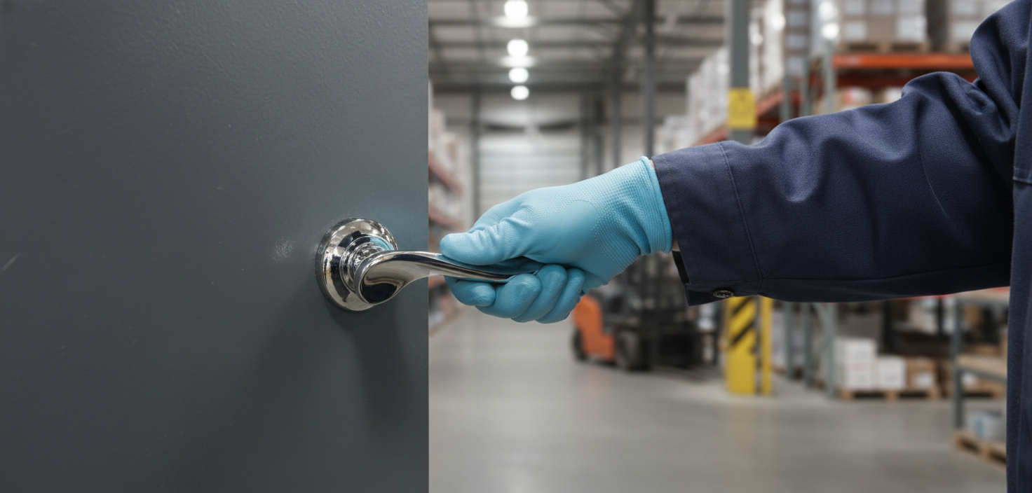 Premium Lever on Round Rose - Quality Italian Design with Complete Fixings for Easy Installation