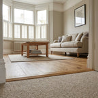 1m Dark Oak Laminate End Door Profile - Brown Finish