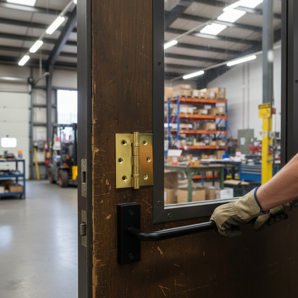 Premium 76mm (3'') Ball Bearing Hinge with Polished Brass Finish for Durable Door Hardware