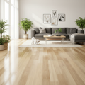 Premium 12mm High Gloss Laminate Flooring in Natural Oak Finish with Quick Installation System and Built-In Comfort Underlay