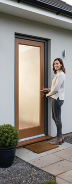 Premium Unglazed Hardwood External Door with Solid Construction for Enhanced Light Entry
