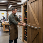 Premium Extra Long Stainless Steel T Pull Bar Handle for External Doors - Durable and Stylish with Various Size Options