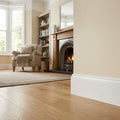 1m White Laminate End Door Profile for Seamless Finish