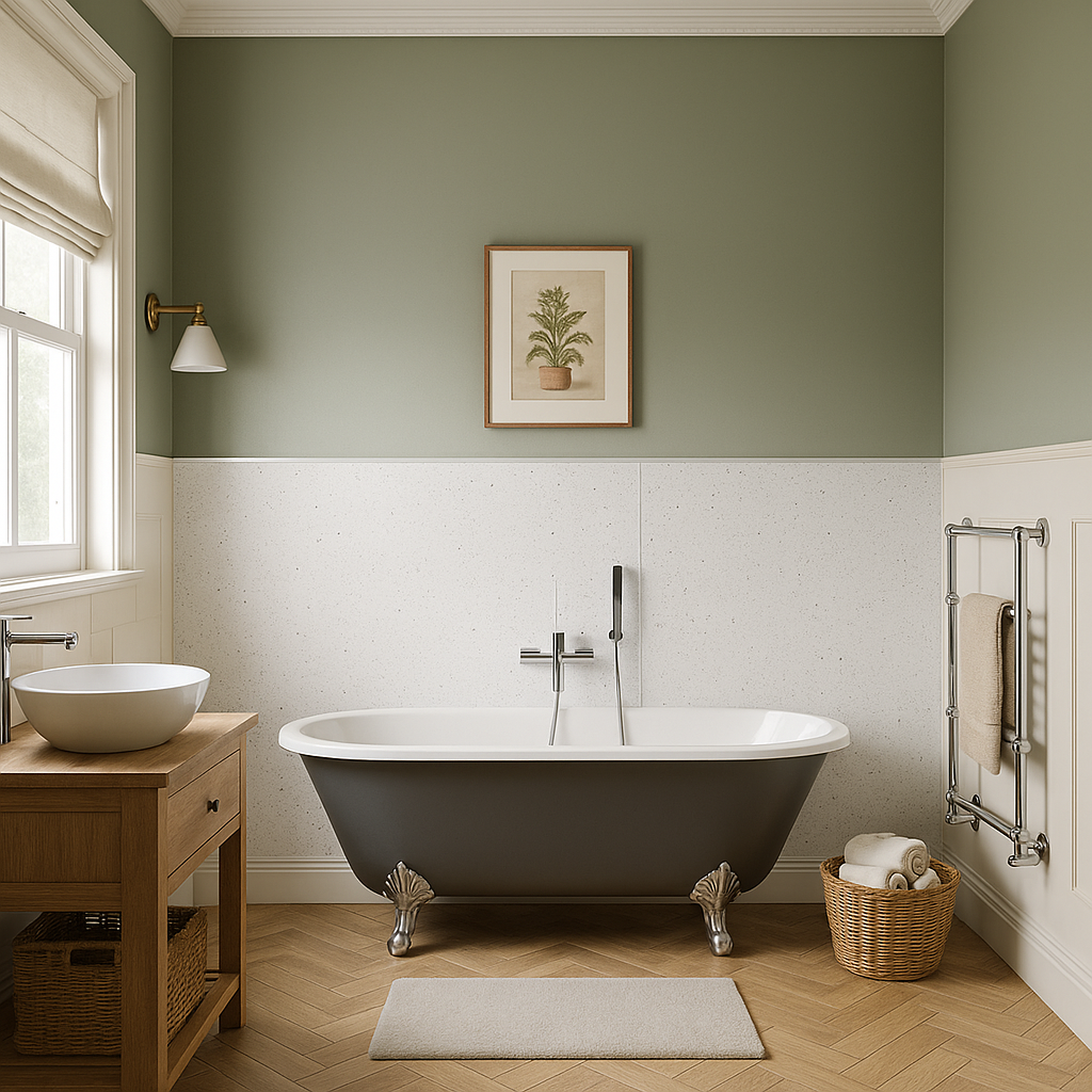White Sparkling Wall Panelling 2420mm Matt Finish 100% Waterproof