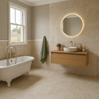 Natural Matt Porcelain Wall & Floor Tile 600 x 1200mm, 9.7mm Thick