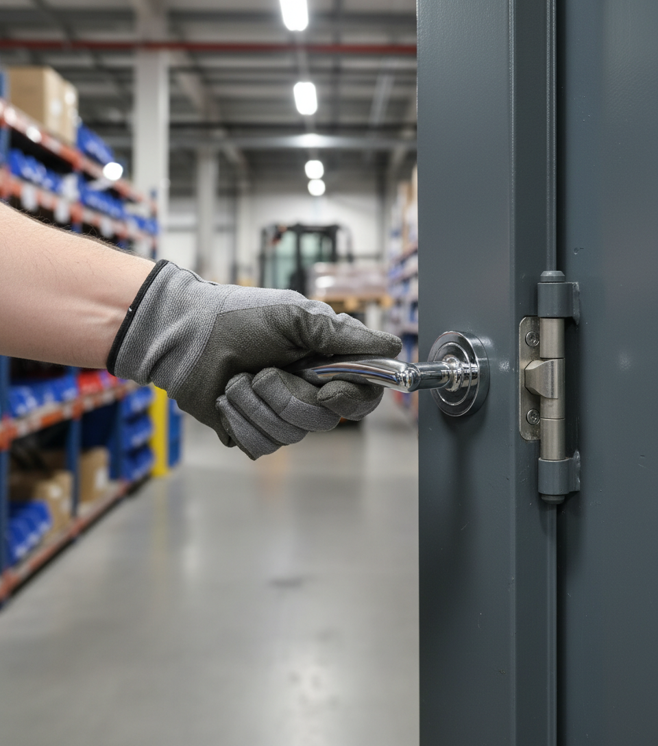 Premium Heavy Duty Lever on Rose with Chrome and Satin Finish for Secure Fixings