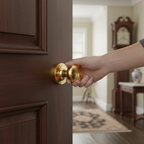 Premium Oval Mortice Door Knob with Fire Door Rating and 10-Year Guarantee for Durability and Security