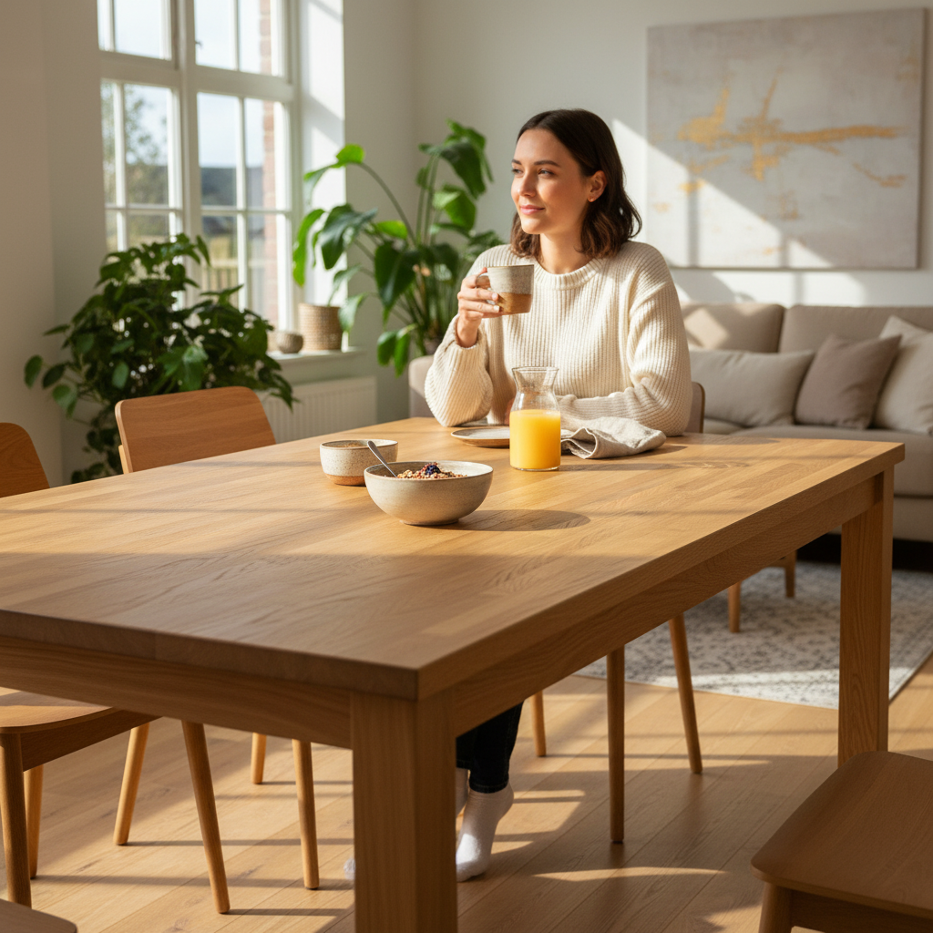 Premium 18mm Solid Finger-Jointed European Oak Furniture Board for DIY Projects - Versatile and Customizable