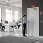 Internal Fire Door with FD30 Rating, Solid Engineered Core, and 7 Panel Design - White Primed Finish - Image 2