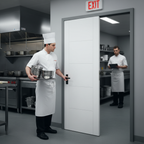 Premium 60 Minute Fire Door with Modern Design and Final Paint Finish for Enhanced Luxury