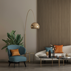 Premium Light Walnut Acoustic Slat Wall Panelling for Superior Sound Absorption and Eco-Friendly Design