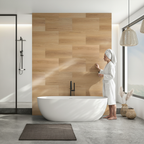 Premium Luxe Vision SPC 4mm UV Resistant Coating Wall Panelling - Oak Effect Panels for Sophisticated Interior Design - Image 2