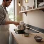 Premium Rounded Edge Upstand 3000mm - High-Quality Laminate with Stone Effect for Modern Kitchens - Image 2