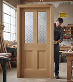 Nostalgia Oak Malton With Screenprint Glass