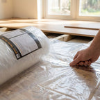 Water Vapour Barrier Sheet Underlay 0.3mm Thickness - detail view