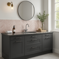 Rose Gloss Ceramic Wall Tile 75 x 300mm with Gloss Finish