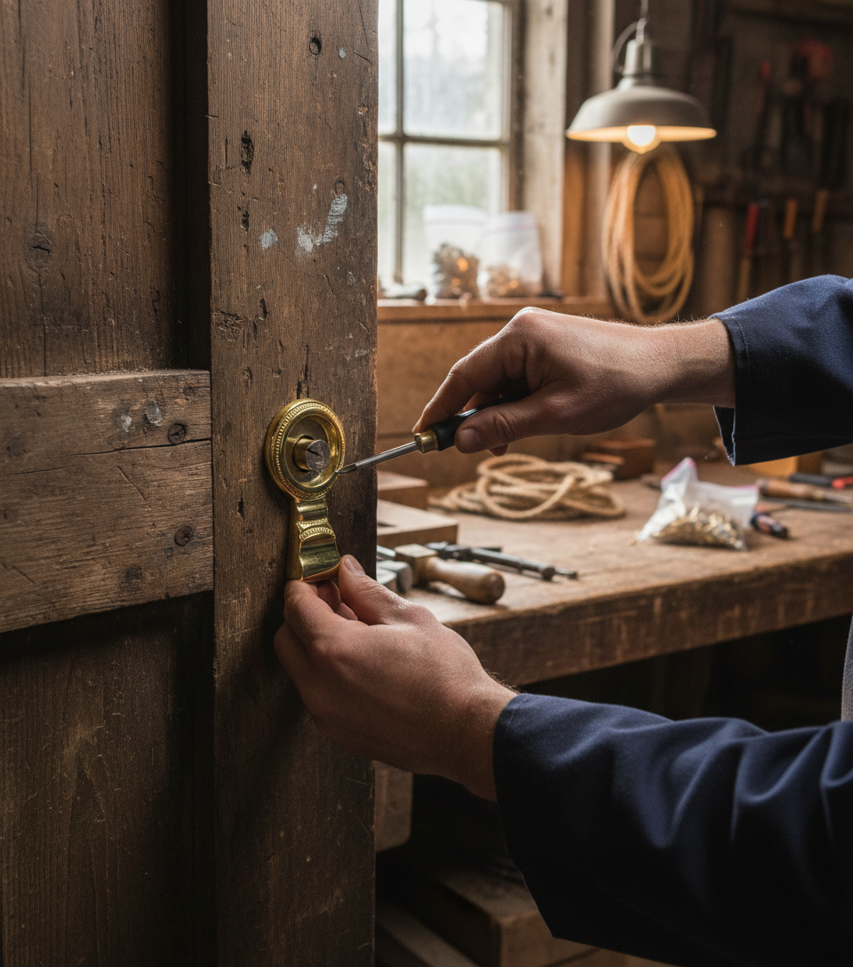 Premium Cylinder Latch Pull for Enhanced Security and Functionality in Residential and Commercial Doors