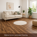 Walnut 6mm Laminate Flooring - Superior Quality, Ticino Finish