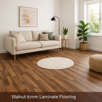 Walnut 6mm Laminate Flooring - Superior Quality, Ticino Finish