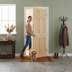 Premium Clear Pine Unfinished 6 Panel Interior Door for Custom Style and Elegance