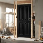 Premium Custom Made External Door - Solid Merbau Hardwood, 44mm Thickness, Custom RAL Colour Options