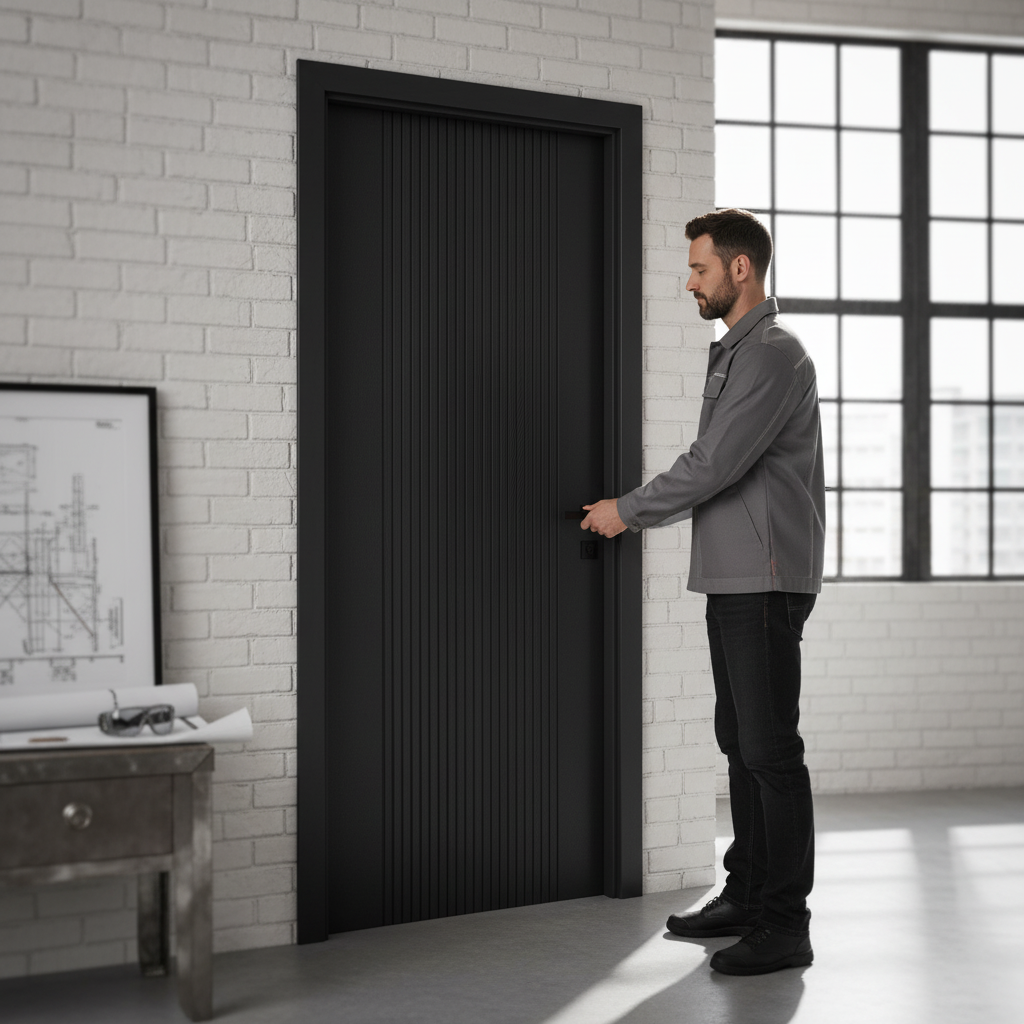 Premium Internal Fully Finished Miami Poplar Door with Solid Engineered Core for Easy Installation and Lifetime Assurance