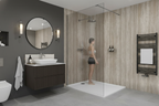 Premium Waterproof Wall Panelling 2420 x 600mm with Marble Effect for Durable Installation