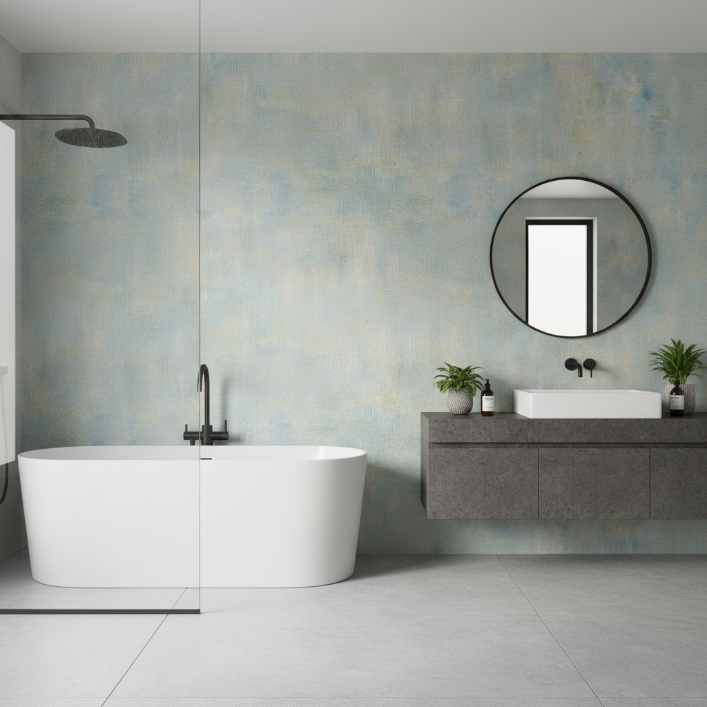 Premium Waterproof Wall Panelling 2650mm x 1230mm with Marble Finish for Bathrooms