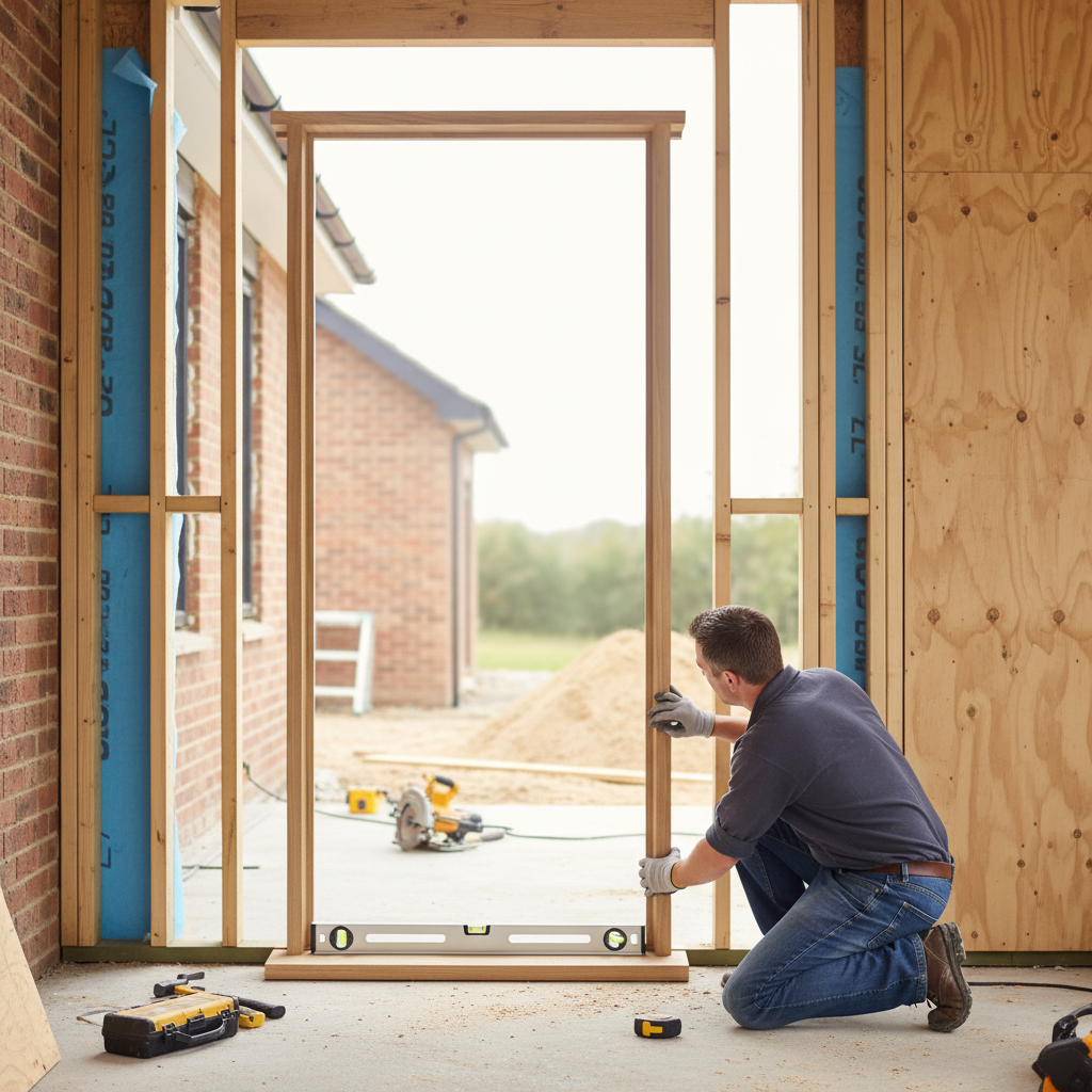 Premium External Unfinished Timber Door Frame with Cill for 30, 32 & 33 Inch Doors