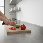 Premium Square Edge Laminate Upstand 3000mm with Elegant Stone Effect for Kitchen and Bathroom Designs - Image 2