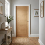 Internal Oak Door Fully Finished Made-to-Measure Solid Engineered Core