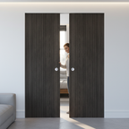 Premium Heavy Duty Flush Pocket Door System with No Bottom Track and 15-Year Guarantee for Modern Interiors