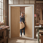 Premium Custom Made Internal Oak French Doors for Cottage and Barn Conversions - High-Quality Professional Grade for Industrial and Commercial Appl...