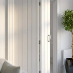 Bi-fold Cottage Door, Internal, White Primed, Semi-Solid Core - detail view