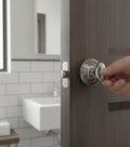 Premium Privacy Thumb Turn with Spindle for Bathroom Doors - Reliable and Stylish Security Solution