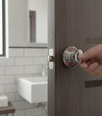Premium Privacy Thumb Turn with Spindle for Bathroom Doors - Reliable and Stylish Security Solution