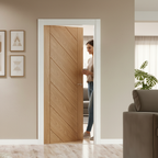 Premium Oak Internal Fully Finished Door with Elegant Design and Lifetime Guarantee for Home Interiors - Image 2