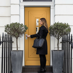 Premium Custom Made Solid Merbau Hardwood External Door with 44mm Thickness, RAL Color Options, and 10-Year Warranty