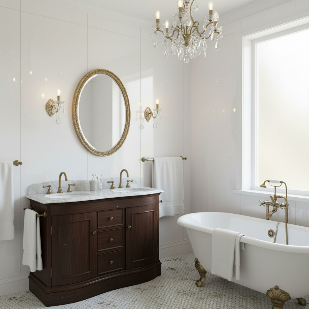 Premium PVC Gloss Waterproof Wall Panelling - Durable, Mould-Resistant, Easy to Clean for Moisture-Prone Areas - Image 2