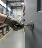 Premium Robust Lever Door Handle on Round Rose for Residential and Commercial Use