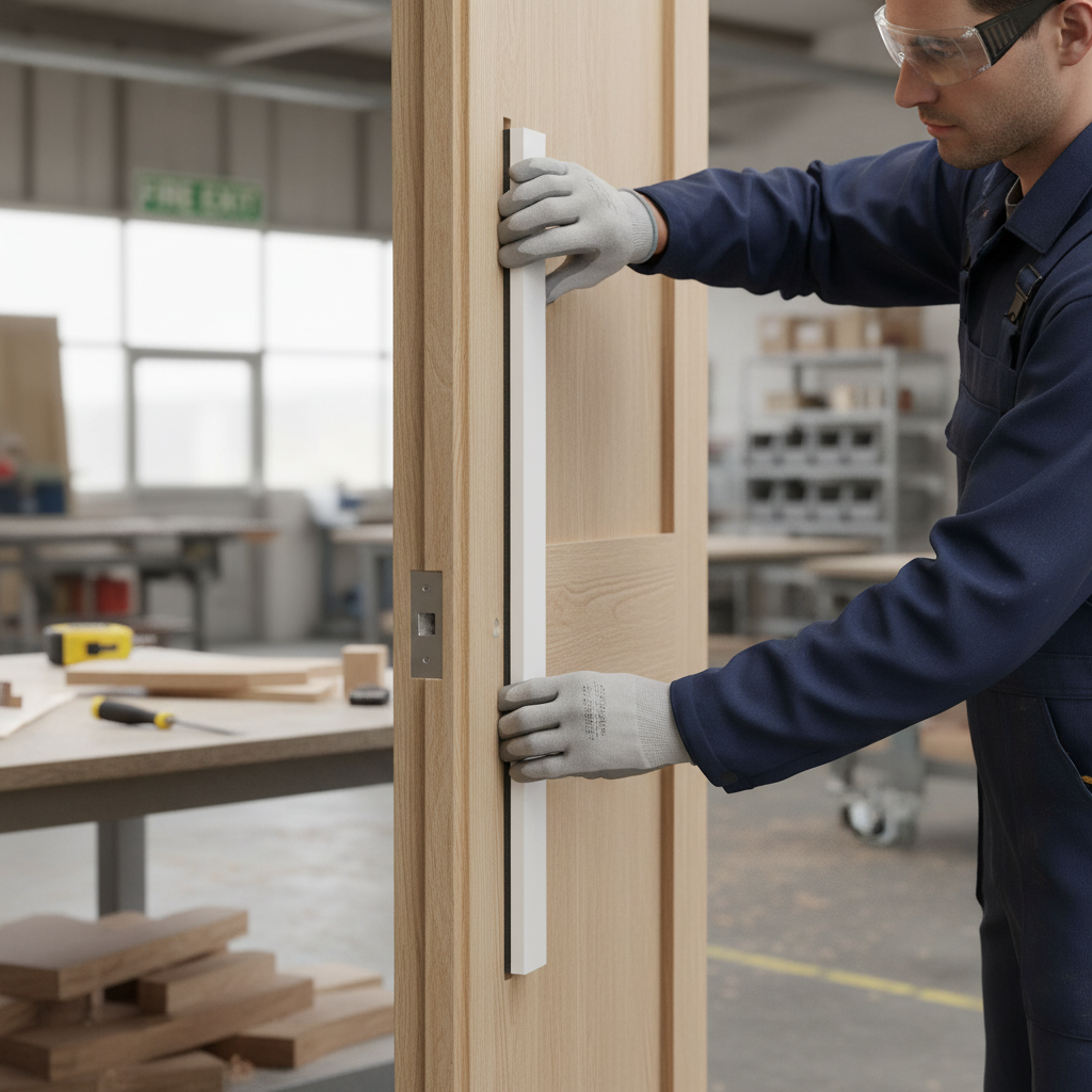 Premium White Intumescent Fire Seal 2100mm for Enhanced Fire Protection and Easy Installation