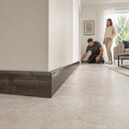 2.4m High Gloss Oak Skirting Board 2400mm x 58mm x 19mm