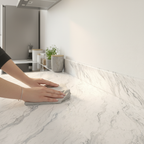 Premium Rounded Edge Upstand 3000mm - Durable Laminate with Marble Effect for Elegant Kitchen Spaces