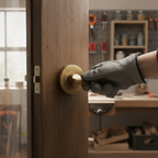 Premium Antique Brass Thumbturn & Release with Concealed Fix for Fire Rated Doors