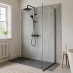 Sand Marble PVC Gloss Shower Wall Panel 2400x1000mm 100% Waterproof