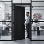 Premium 1 Panel Primed Internal Door with Luxurious Design and Inset Beading for Unique Home Aesthetics