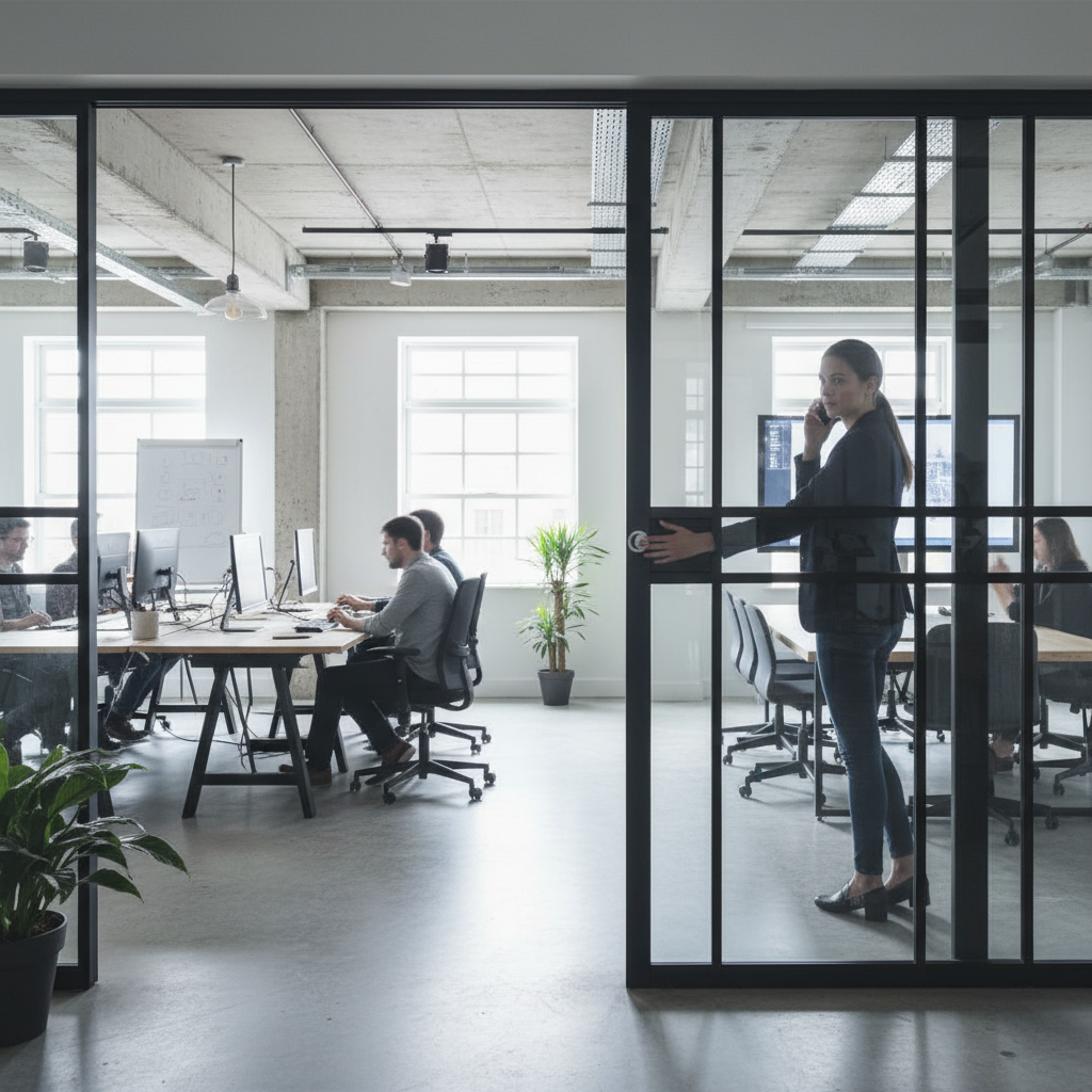 Premium Clear Glazed Double Flush Pocket Door Set - Space-Saving Design with No Bottom Track and 15-Year Guarantee