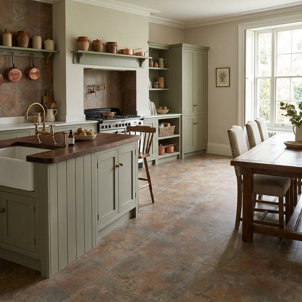 Laminate Worktop 3050mm x 650mm x 12.5mm with Square Edge in Compact Style