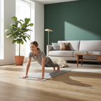 Premium 5mm Embossed Rigid Core Vinyl Flooring with Water-Proof Features and IXPE Underlay for Enhanced Comfort