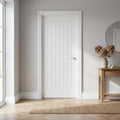 FD30 Rated White Internal Cottage Fire Door, Primed Finish, Solid Core